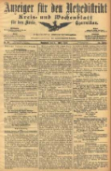 Anzeiger für den Netzedistrikt Kreis- und Wochenblatt für den Kreis Czarnikau 1906.03.31 Jg.54 Nr38