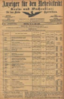 Anzeiger f&uuml;r den Netzedistrikt Kreis- und Wochenblatt f&uuml;r den Kreis Czarnikau 1906.04.19 Jg.54 Nr45