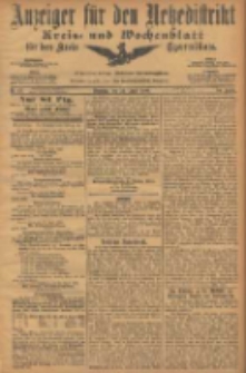 Anzeiger f&uuml;r den Netzedistrikt Kreis- und Wochenblatt f&uuml;r den Kreis Czarnikau 1906.04.24 Jg.54 Nr47