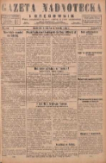 Gazeta Nadnotecka i Orędownik: pismo poświęcone sprawie polskiej na ziemi nadnoteckiej 1929.09.18 R.9 Nr214