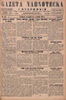Gazeta Nadnotecka i Orędownik: pismo poświęcone sprawie polskiej na ziemi nadnoteckiej 1929.09.19 R.9 Nr215