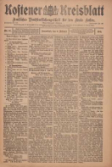 Kostener Kreisblatt: amtliches Veröffentlichungsblatt für den Kreis Kosten 1909.02.06 Jg.44 Nr16