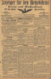 Anzeiger für den Netzedistrikt Kreis- und Wochenblatt für den Kreis Czarnikau 1906.05.24 Jg.54 Nr60