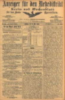 Anzeiger für den Netzedistrikt Kreis- und Wochenblatt für den Kreis Czarnikau 1906.05.29 Jg.54 Nr62