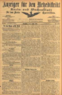 nzeiger f&uuml;r den Netzedistrikt Kreis- und Wochenblatt f&uuml;r den Kreis Czarnikau 1906.06.02 Jg.54 Nr64