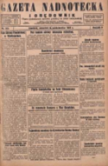 Gazeta Nadnotecka i Orędownik: pismo poświęcone sprawie polskiej na ziemi nadnoteckiej 1929.10.10 R.9 Nr233