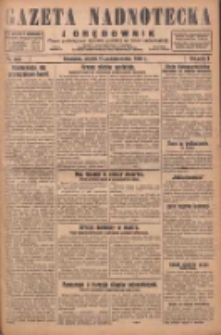 Gazeta Nadnotecka i Orędownik: pismo poświęcone sprawie polskiej na ziemi nadnoteckiej 1929.10.11 R.9 Nr234