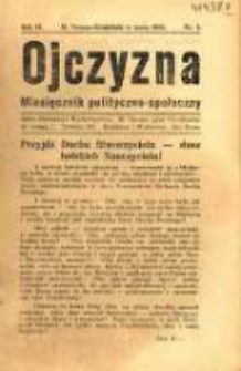 Ojczyzna : miesięcznik polityczno-społeczny. R. 2. 1925, nr 5