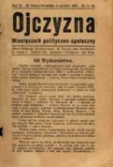 Ojczyzna : miesięcznik polityczno-społeczny. R. 2. 1925, nr 9-12