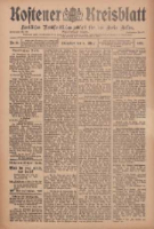 Kostener Kreisblatt: amtliches Veröffentlichungsblatt für den Kreis Kosten 1909.03.20 Jg.44 Nr34