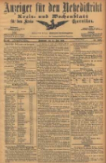 Anzeiger f&uuml;r den Netzedistrikt Kreis- und Wochenblatt f&uuml;r den Kreis Czarnikau 1906.06.14 Jg.54 Nr68