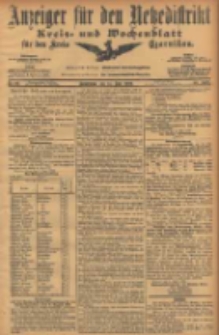 Anzeiger für den Netzedistrikt Kreis- und Wochenblatt für den Kreis Czarnikau 1906.06.14 Jg.54 Nr68