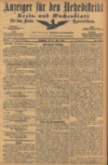 Anzeiger für den Netzedistrikt Kreis- und Wochenblatt für den Kreis Czarnikau 1906.06.16 Jg.54 Nr69