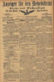 Anzeiger f&uuml;r den Netzedistrikt Kreis- und Wochenblatt f&uuml;r den Kreis Czarnikau 1906.06.28 Jg.54 Nr74