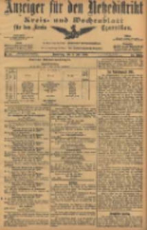 Anzeiger für den Netzedistrikt Kreis- und Wochenblatt für den Kreis Czarnikau 1906.07.05 Jg.54 Nr77
