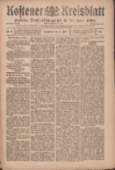 Kostener Kreisblatt: amtliches Ver&ouml;ffentlichungsblatt f&uuml;r den Kreis Kosten 1909.05.15 Jg.44 Nr58