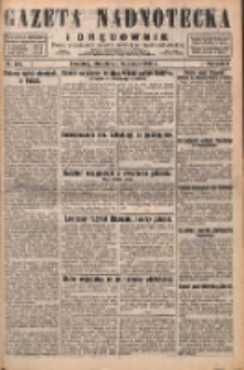 Gazeta Nadnotecka i Orędownik: pismo poświęcone sprawie polskiej na ziemi nadnoteckiej 1929.11.03 R.9 Nr253