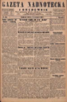 Gazeta Nadnotecka i Orędownik: pismo poświęcone sprawie polskiej na ziemi nadnoteckiej 1929.11.11 R.9 Nr260