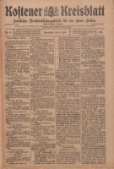 Kostener Kreisblatt: amtliches Ver&ouml;ffentlichungsblatt f&uuml;r den Kreis Kosten 1909.06.05 Jg.44 Nr67