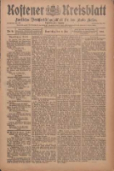 Kostener Kreisblatt: amtliches Ver&ouml;ffentlichungsblatt f&uuml;r den Kreis Kosten 1909.06.17 Jg.44 Nr72