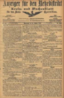 Anzeiger f&uuml;r den Netzedistrikt Kreis- und Wochenblatt f&uuml;r den Kreis Czarnikau 1906.10.25 Jg.54 Nr125