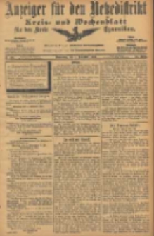 Anzeiger für den Netzedistrikt Kreis- und Wochenblatt für den Kreis Czarnikau 1906.11.01 Jg.54 Nr128