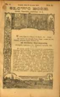 Słowo Boże: dodatek do Przewodnika Katolickiego R.10. 1907 Nr.4