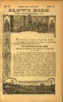 Słowo Boże: dodatek do Przewodnika Katolickiego R.10. 1907 Nr.9