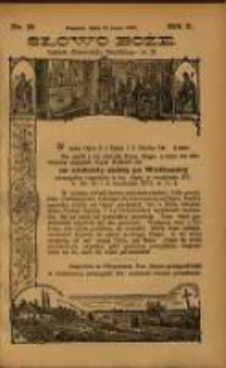 Słowo Boże: dodatek do Przewodnika Katolickiego R.10. 1907 Nr.19