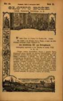 Słowo Boże: dodatek do Przewodnika Katolickiego R.10. 1907 Nr.31