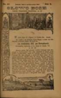 Słowo Boże: dodatek do Przewodnika Katolickiego R.10. 1907 Nr.40