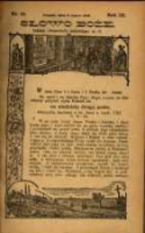 Słowo Boże: dodatek do Przewodnika Katolickiego R.9. 1906 Nr 10