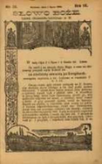 Słowo Boże: dodatek do Przewodnika Katolickiego R.9. 1906 Nr.26