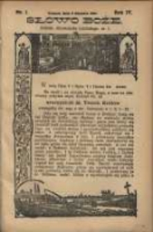 Słowo Boże: dodatek do Przewodnika Katolickiego R.4. 1901 Nr.1