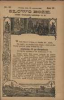 Słowo Boże: dodatek do Przewodnika Katolickiego R.4. 1901 Nr.25