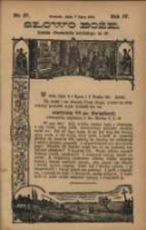 Słowo Boże: dodatek do Przewodnika Katolickiego R.4. 1901 Nr.27