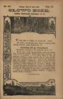 Słowo Boże: dodatek do Przewodnika Katolickiego R.4. 1901 Nr.30
