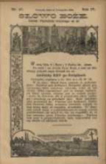 Słowo Boże: dodatek do Przewodnika Katolickiego R.4. 1901 Nr.46