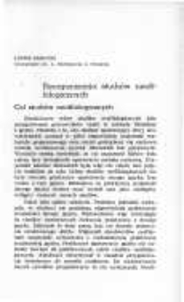 Reorganizacja studiów neofilologicznych