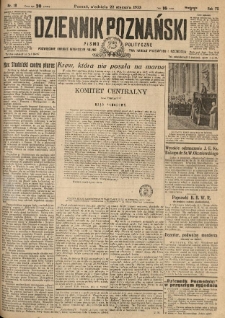 Dziennik Poznański 1933.01.22 R.75 nr18