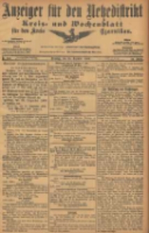 Anzeiger für den Netzedistrikt Kreis- und Wochenblatt für den Kreis Czarnikau 1906.12.18 Jg.54 Nr147