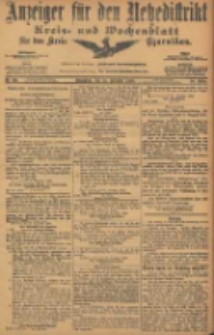 Anzeiger f&uuml;r den Netzedistrikt Kreis- und Wochenblatt f&uuml;r den Kreis Czarnikau 1906.12.29 Jg.54 Nr151