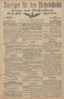 Anzeiger für den Netzedistrikt Kreis- und Wochenblatt für den Kreis Czarnikau 1907.01.22 Jg.55 Nr9