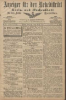 Anzeiger für den Netzedistrikt Kreis- und Wochenblatt für den Kreis Czarnikau 1907.01.31 Jg.55 Nr13