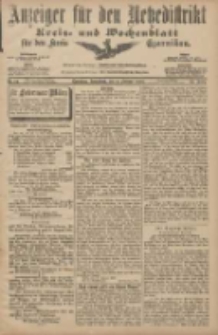 Anzeiger für den Netzedistrikt Kreis- und Wochenblatt für den Kreis Czarnikau 1907.02.02 Jg.55 Nr14