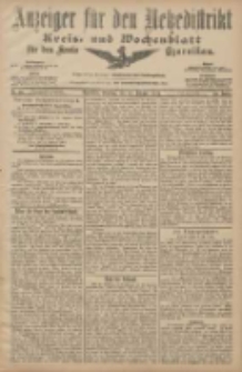 Anzeiger für den Netzedistrikt Kreis- und Wochenblatt für den Kreis Czarnikau 1907.02.12 Jg.55 Nr18