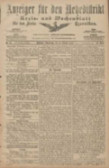 Anzeiger für den Netzedistrikt Kreis- und Wochenblatt für den Kreis Czarnikau 1907.02.21 Jg.55 Nr22