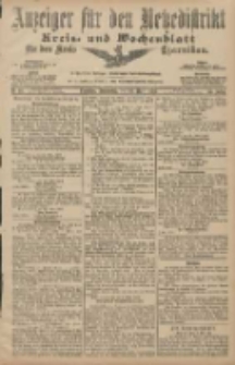 Anzeiger für den Netzedistrikt Kreis- und Wochenblatt für den Kreis Czarnikau 1907.03.28 Jg.55 Nr37