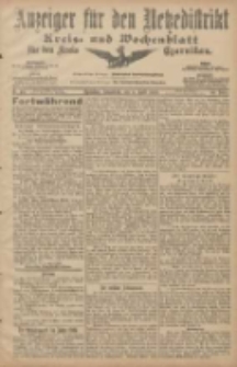 Anzeiger für den Netzedistrikt Kreis- und Wochenblatt für den Kreis Czarnikau 1907.04.06 Jg.55 Nr40