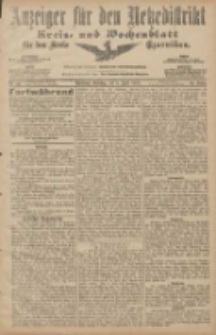 Anzeiger für den Netzedistrikt Kreis- und Wochenblatt für den Kreis Czarnikau 1907.04.09 Jg.55 Nr41